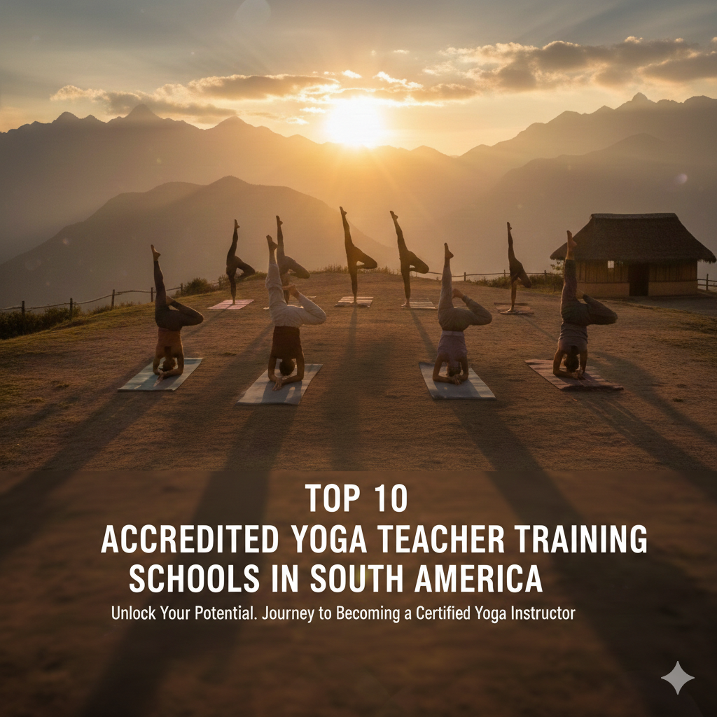 Top 10 Accredited Yoga Teacher Training Schools in South America